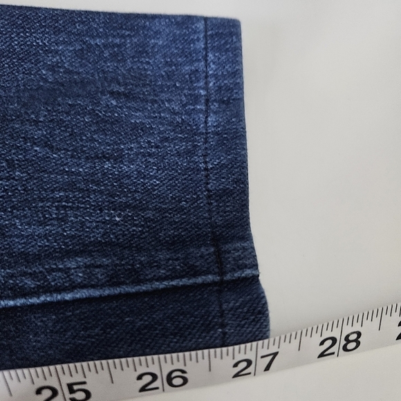 SPANX Womens Blue Jeans Sz Medium Tummy Control - Picture 4 of 7